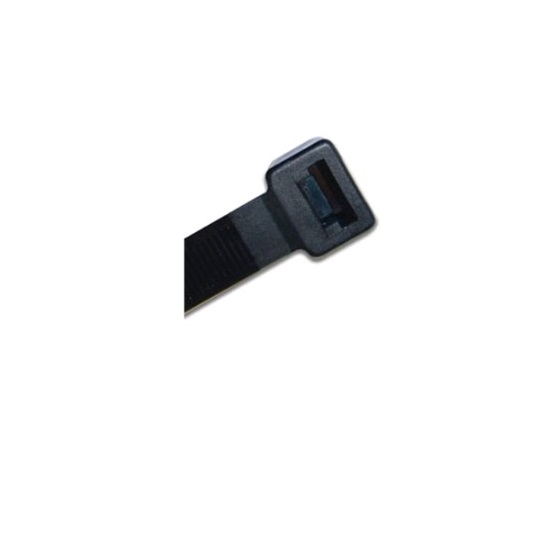 pkt100 - 812x9mm BLACK CABLE TIES