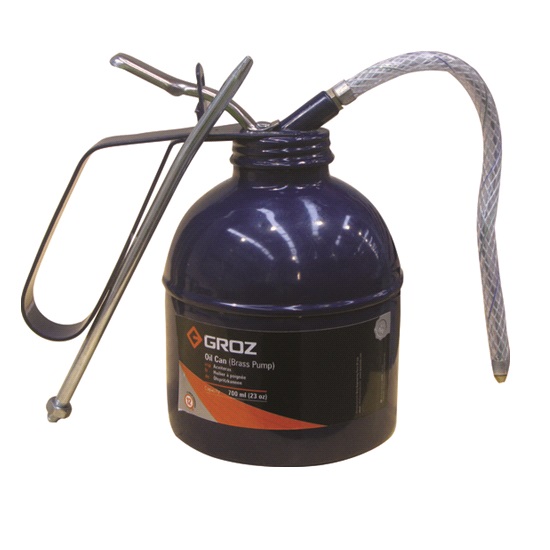 700ml OIL CAN-BRASS PUMP