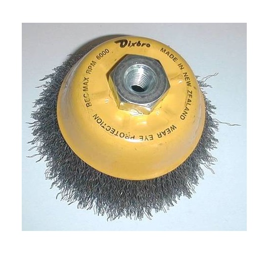 125mm 1 Row 0.50mm Twist Knot Cup Brush