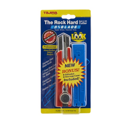 25mm UTILITY KNIFE ROCK HARD SCREW LOCK