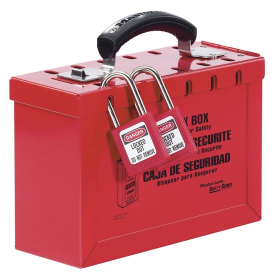 BOX LOCK-OUT TO FIT PADLOCK OR HASPS (12)