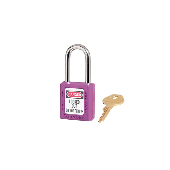 PURPLE SAFETY LOCKOUT-KEYED TO DIFFER