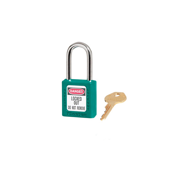 TEAL SAFETY LOCKOUT-KEYED TO DIFFER