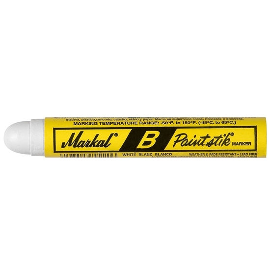 each WHITE PAINT STICK MARKER - Yellow Shell 