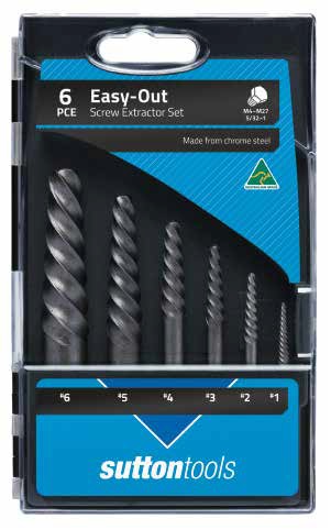 set NO.1-6 SCREW EXTRACTORS-SUTTON