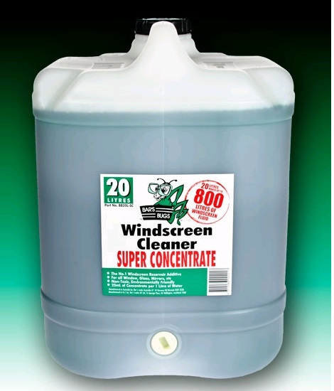 20 ltr BARS BUG WINDOW CLEANER