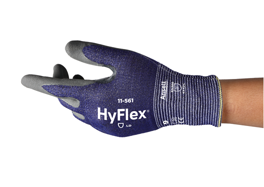 Ansell Hyflex 11-561 A3-Level Industrial Gloves
