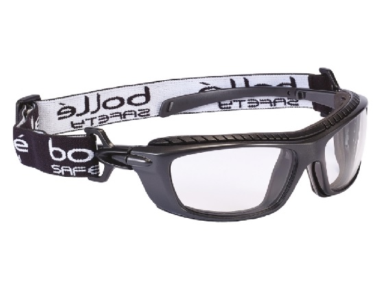 box10 Bolle Baxter Gunmetal Frame Clear Lens - Eva Foam & Strap