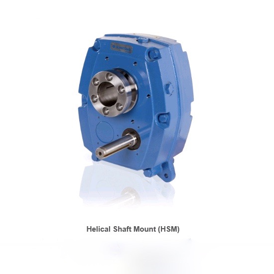 GEAR REDUCER, SHAFT MOUNT, HSM 107 13:1 TGB TYPE C/W T/ARM