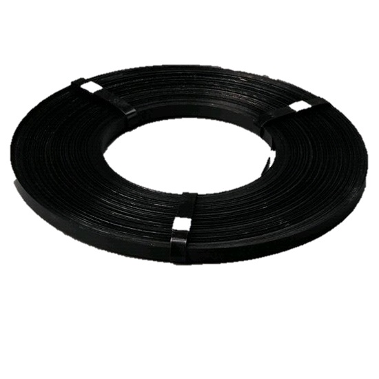 16kg/roll 19mm BLK STD STEEL STRAPPING