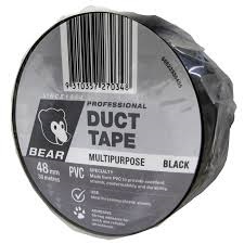 roll-48mmx30mtr BLACK PVC TAPE