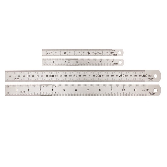 150mm METRIC & IMPERIAL DOUBLE SIDED STAINLESS STEEL RULE