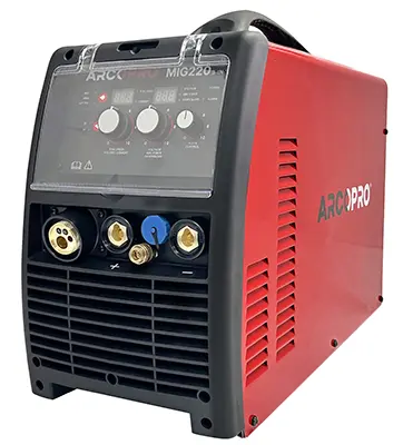 ARCOPRO MIG WELDER 3IN1 220AMP SINGLE PHASE 15AMP